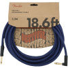 Cable para Instrumento Angulado Azul 5.6m FENDER Modelo: 990918073 cod.0401032