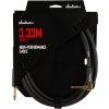 Cable Instrumento JACKSON Black 3.3m Modelo: 2991093001 cod.0401043