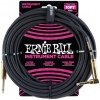 Cable Instrumento Negro10ft ERNIE BALL  Modelo: ERNIE 6081  cod.0401142