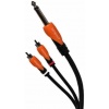 CABLE “Y” P1/4MONO-2P.RCA 1.80mt