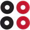 Straplock ERNIE BALL Rojo-Negro 4-Pack Modelo: P04603 cod.060138