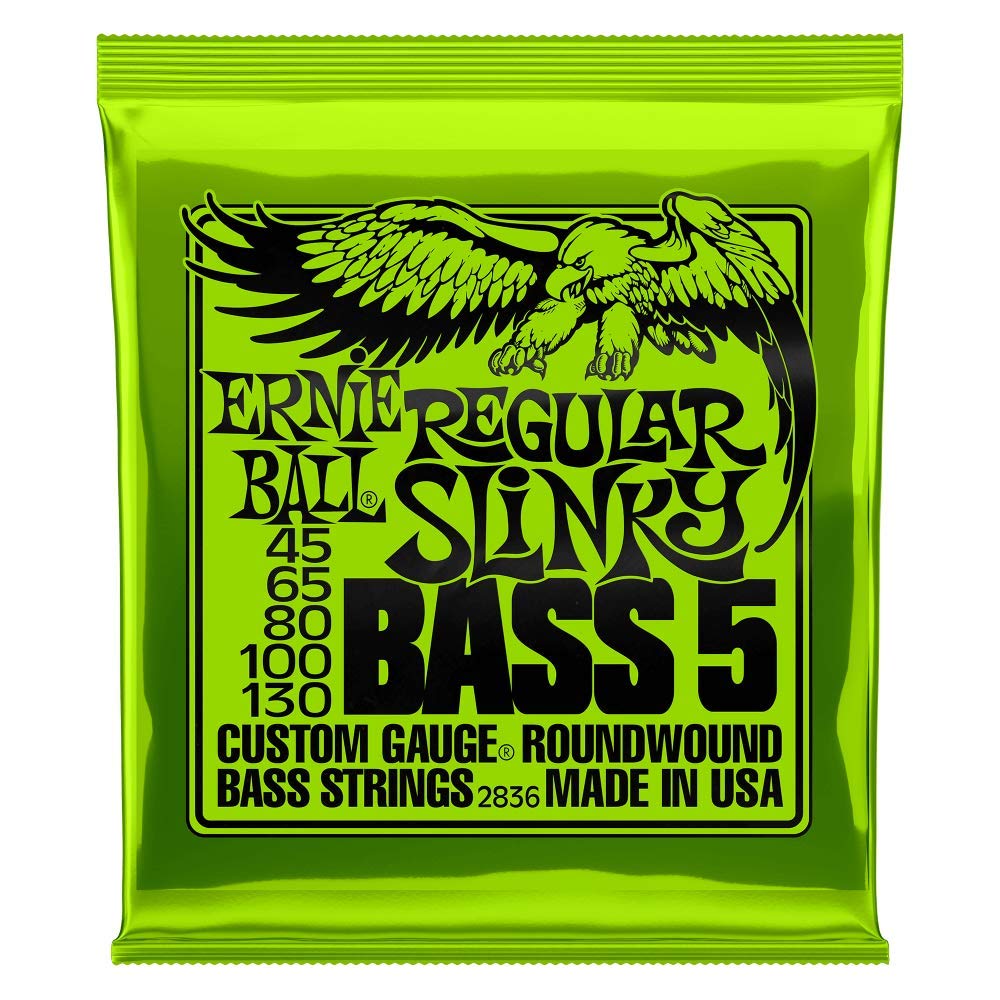 Juego de Bajo de 5 Cuerdas ERNIE BALL 45-130 Modelo: P02836 cod.0996062