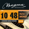 Juego Acústica Bronze 80/20 MAGMA 0.10