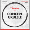 Juego Cuerdas para Ukelele Concierto FENDER Modelo: 730090403 cod.0998394
